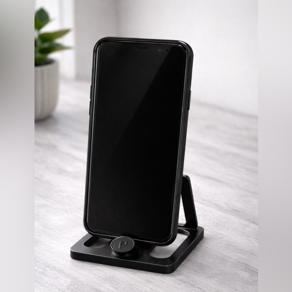 Black Cat Phone Holder - Picture 3 of 4